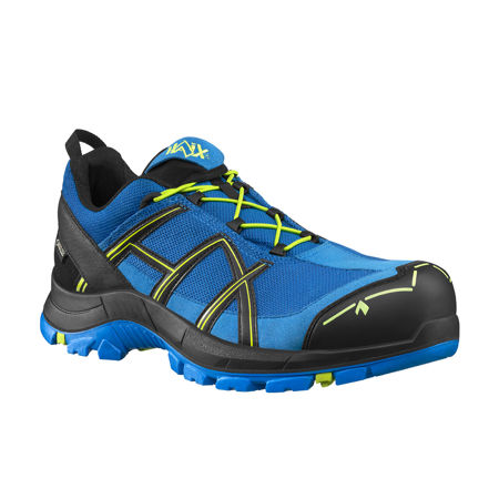 HAIX Sicherheitsschuh Black Eagle Safety 40.1 low blau/gelb S3