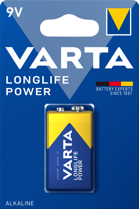 Batterie VARTA LONGLIFE Power 9V