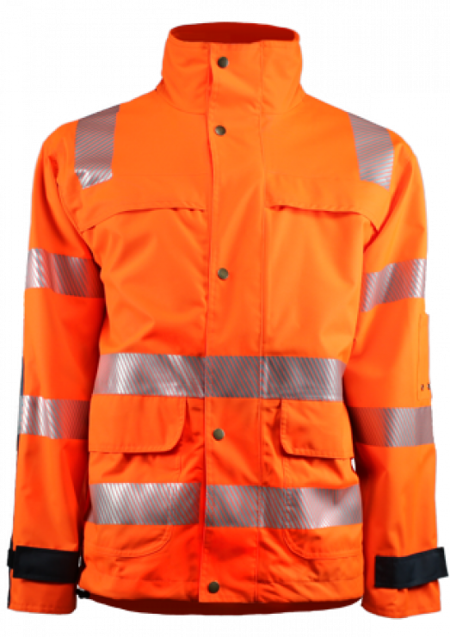 Veste de pluie haute visibilité EN ISO 20471